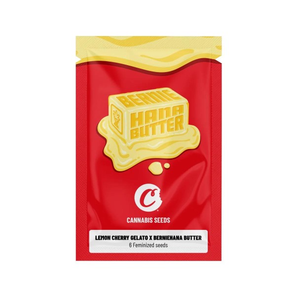 Lemon Cherry Gelato x Berniehana Butter  Cookies Seed Bank