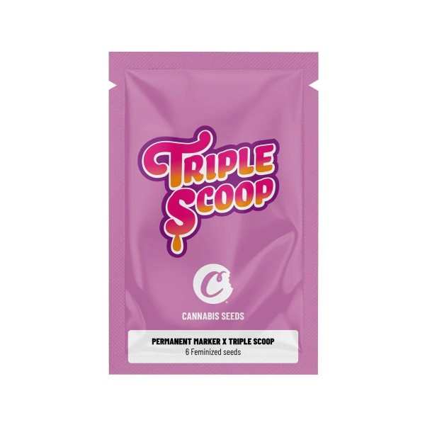 Permanent Marker x Triple Scoop  Cookies Seed Bank
