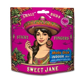 CBD Sweet Jane  Indoor Small Buds Moby Dick