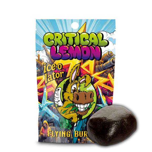 Cbd Hash Flying Burrito Ice-o-lator Critical Lemon