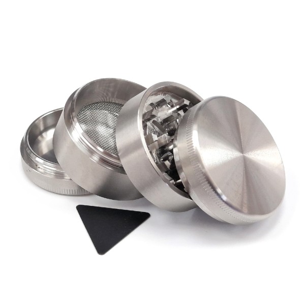 Grinder Polinizador Metal Acero Inox. 45 mm.
