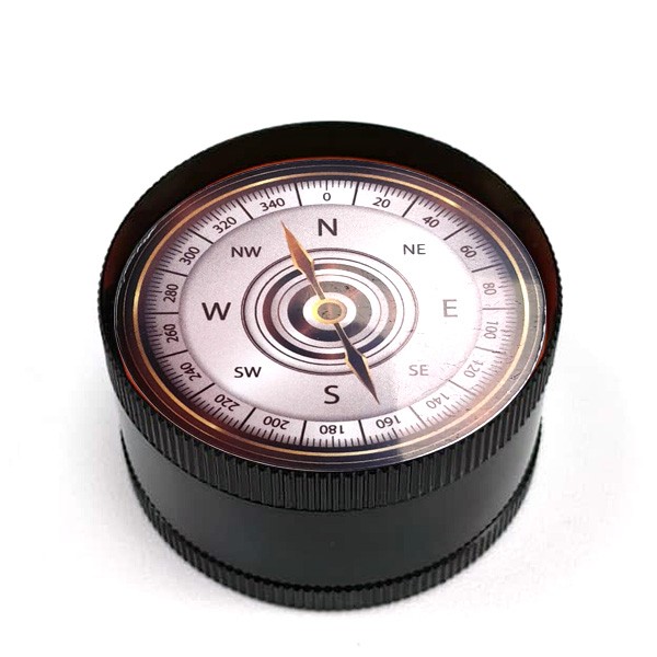 Grinder Polinizador Metal Brujula 52 mm. Mix Color