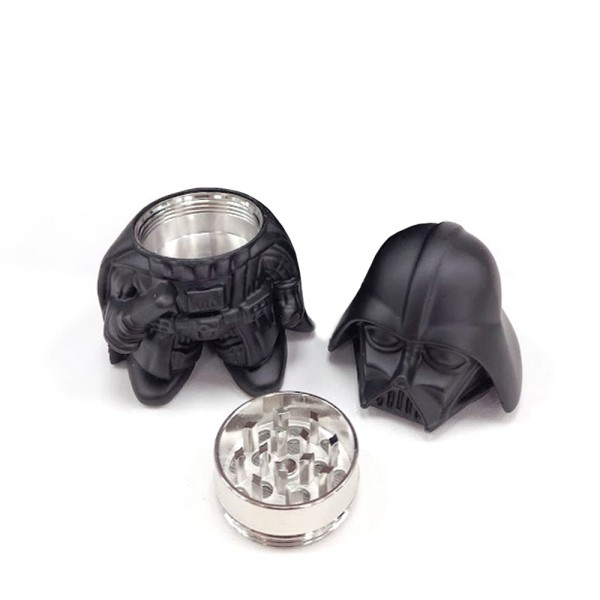Grinder Polinizador Metal Darth Vader 64 mm.