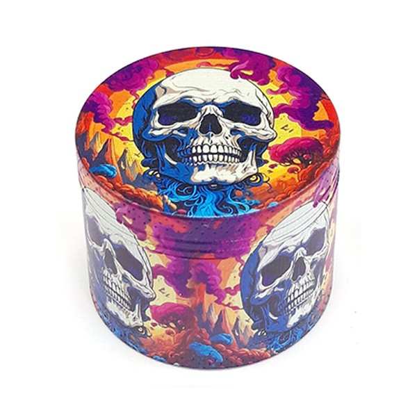 Grinder Polinizador Metal Skulls 50 mm. Mix Color