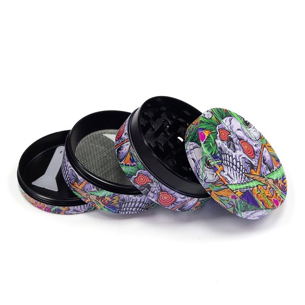 Grinder Polinizador Metal Skulls 50 mm. Mix Color