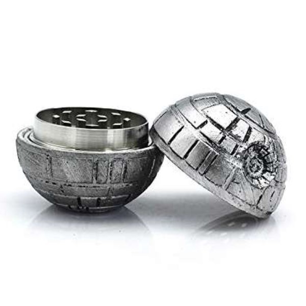 Grinder Polinizador Metal Star Wars Silver 53 mm.