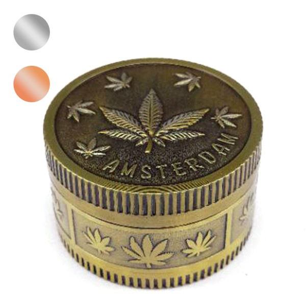 Grinder Polinizador Metal Zinc 50 mm Mix color