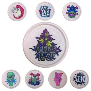 Grinder Hemp Biodegradable 55 mm. Mix Desing
