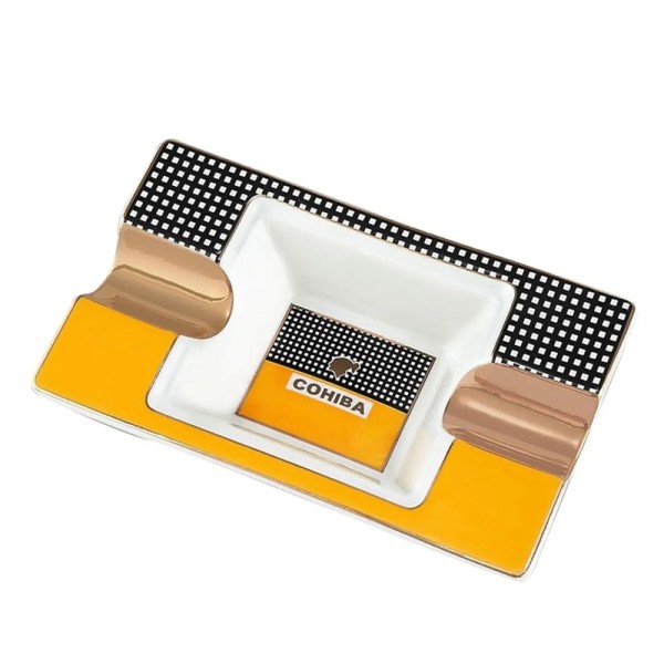 Cenicero Porcelana Cohiba 16x9 cm.