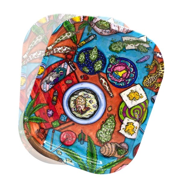 . Iman Nevera Tapa para Bandeja Metal 18x14 cm. G-Rollz Amsterdam Picnic