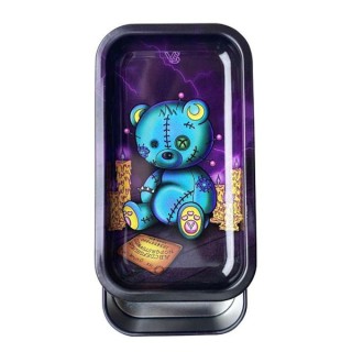 .Bandeja Metal con Caja 12x6 cm. Ouija Bear