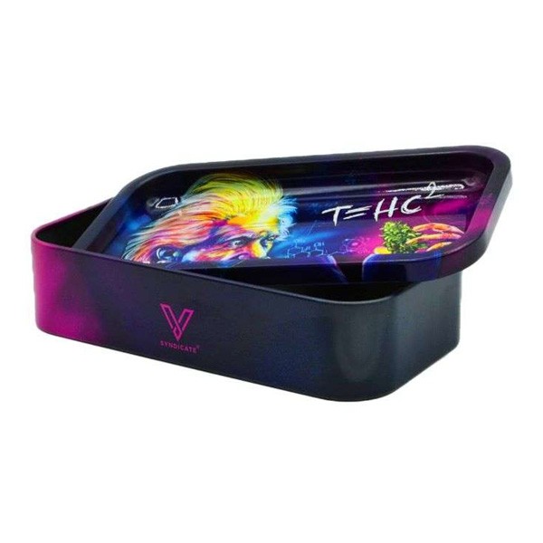 .Bandeja Metal con Caja 12x6 cm. THC2 Classic