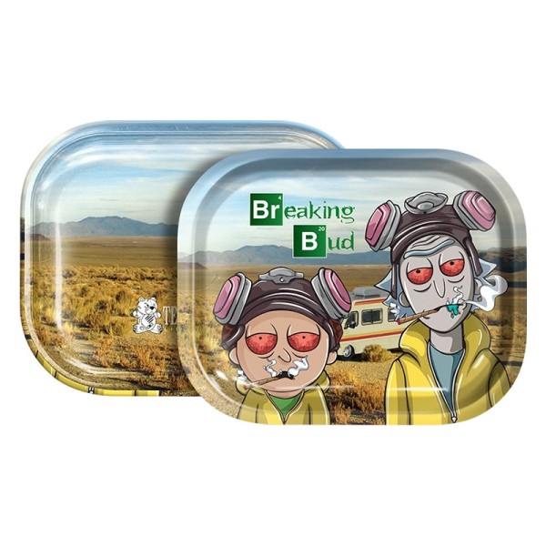 .Bandeja Metal con Caja 18x14 cm. Breaking