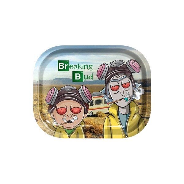 .Bandeja Metal con Caja 18x14 cm. Breaking
