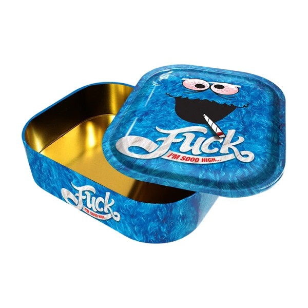 .Bandeja Metal con Caja 18x14 cm. Monster