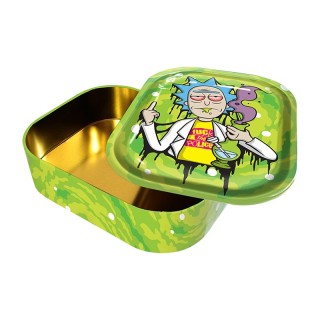 .Bandeja Metal con Caja 18x14 cm. Police