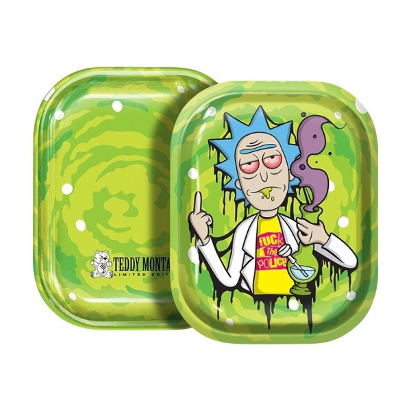 .Bandeja Metal con Caja 18x14 cm. Police