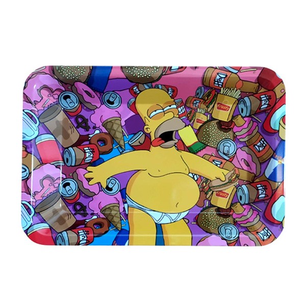 Bandeja Metal 18x12.5 cm. Oasis Homer