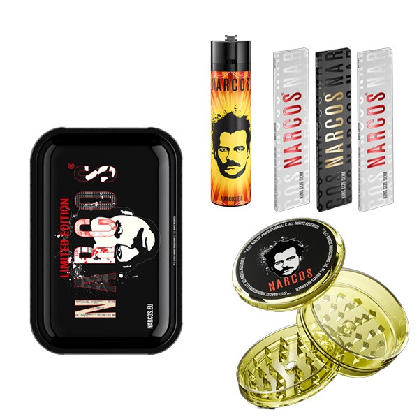 Caja Regalo Tray Small 18x14 cm. Narcos Black