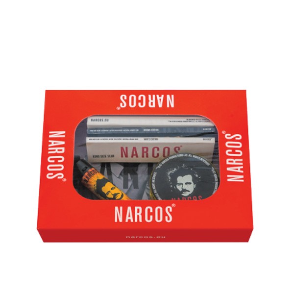 Caja Regalo Tray Small 18x14 cm. Narcos White