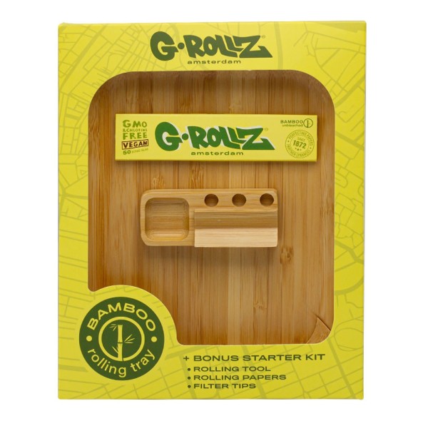 Bandeja Bamboo G-Rollz 20x16 cm. Mini
