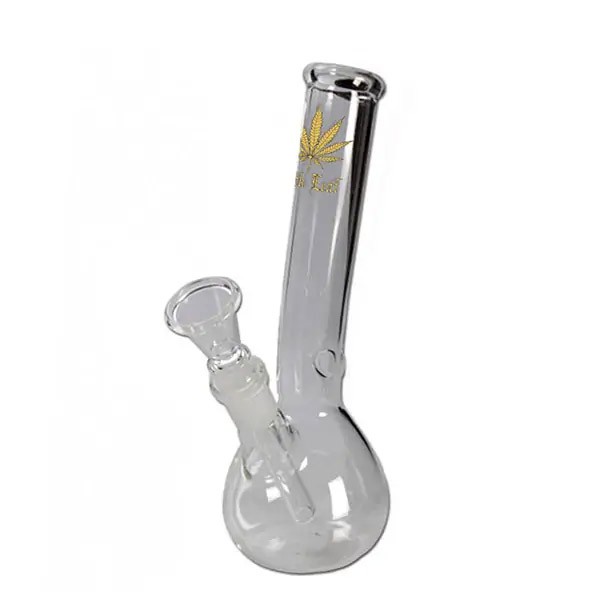 Bong Cristal Gold Leaf Oro 18 cm.