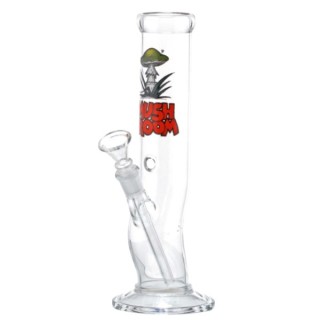 Bong Cristal Ice Curvo Mushroom 26 cm.