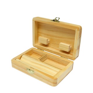 Caja Fumador Madera Weed Master  15x9 cm.