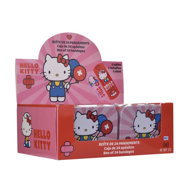 Caja Metal 11x8x2.5 cm. Hello Kitty & Apositos