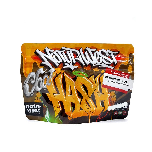 Cbd Naturwest Hash  Dry Lemon Haze 5 gr.