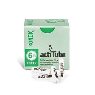 Filtros Acti Tube  Konic 6 mm. 50 ud.