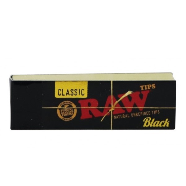 Filtros Raw  Tips Black 18x60 mm
