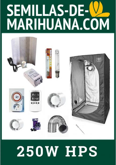 CHEAP 250W FULL GROWING KIT WITH CABINET