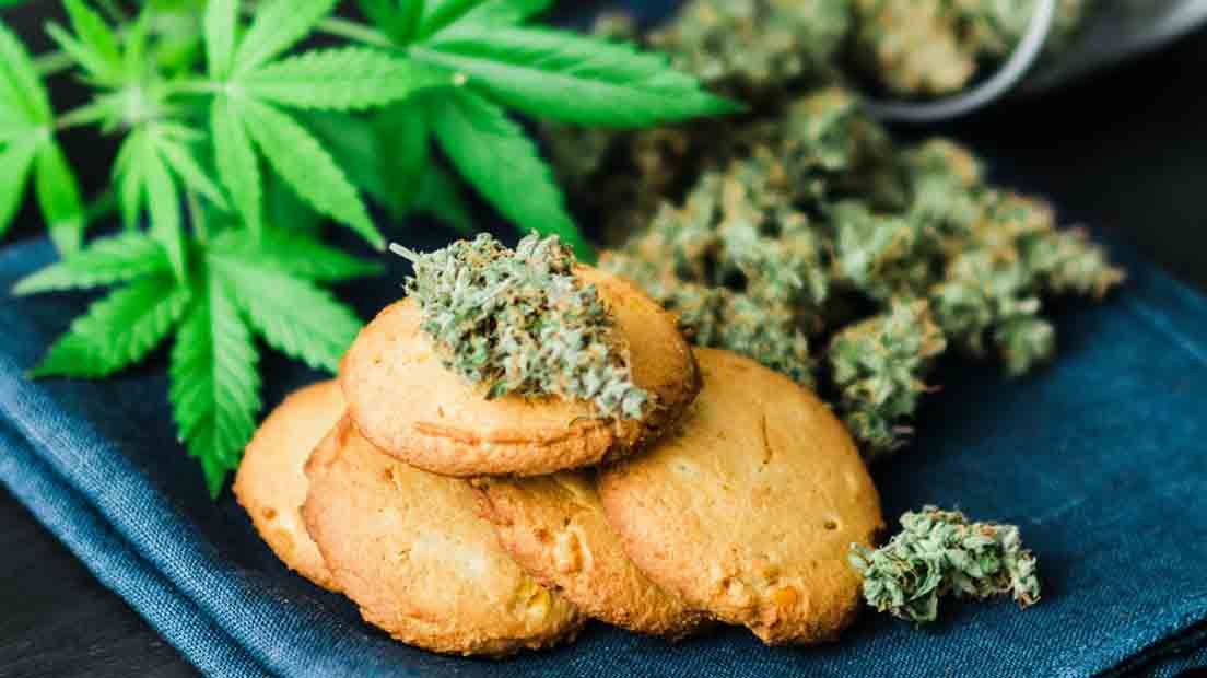 emparelhar a marijuana com os alimentos