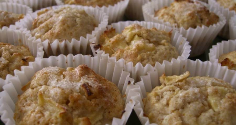 receta de muffins de manzana y marihuana