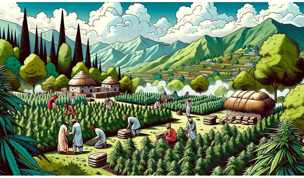 La historia cannabis kush es rica y fascinante.